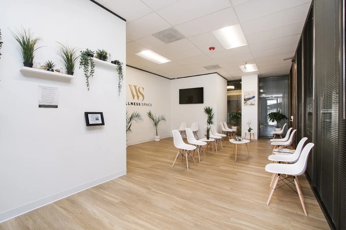 The Iyer Pain Care clinic waiting room